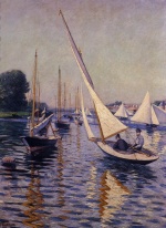 Gustave Caillebotte - paintings - Regatta at Argenteuil