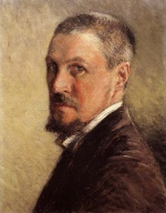 Gustave Caillebotte - paintings - Self Portrait