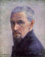 Gustave Caillebotte  - Peintures - Autoportrait
