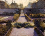 Gustave Caillebotte  - Bilder Gemälde - The Kitchen Garden Yerres