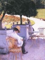 Gustave Caillebotte  - Peintures - Les orangers