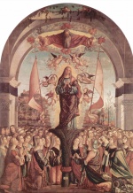 Vittore Carpaccio - paintings - Apotheosis of St Ursula