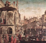 Vittore Carpaccio - paintings - The Healing of the Madman
