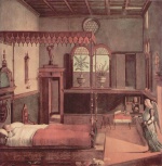 Vittore Carpaccio - paintings - The Dream of St. Ursula