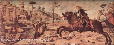 St Georg and the Dragon