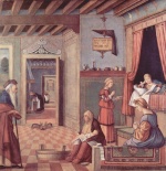 Vittore Carpaccio - paintings - Birth of the Virgin