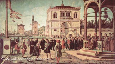 The Ambassadors Return to the English Court