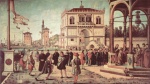 Vittore Carpaccio - paintings - The Ambassadors Return to the English Court