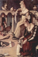 Vittore Carpaccio - Peintures - Deux dames de cour