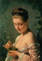 Bild:Girl with a Nest