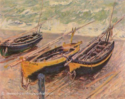 Barken von Etretat