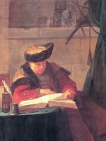 Jean Simeon Chardin - paintings - Portrait of Joseph Aved
