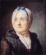 Jean Simeon Chardin - Peintures - Portrait de Madame Chardin