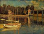 Claude Monet - paintings - The Bridge at Argenteuil