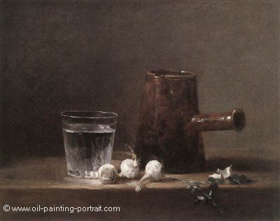 Water Glass and Jug