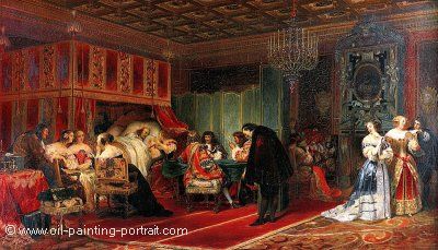 Cardinal Mazarin Dying