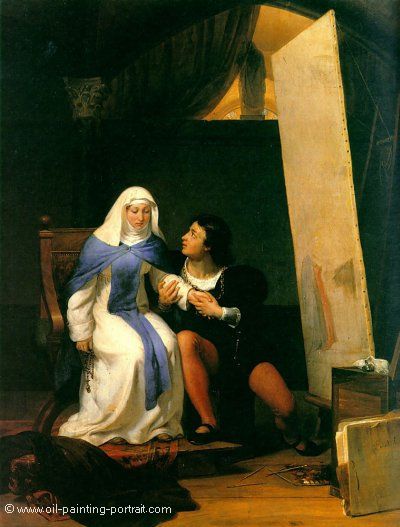 Fra Filippo Lippi Falling in Love with his Model