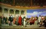 Paul Delaroche  - painting - Hemicycle of the Ecole des Beaux Arts