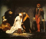Paul Delaroche - Peintures - L'exécution de Lady Jane Grey