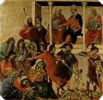 Duccio di Buoninsegna - paintings - Bethlehemitischer Kindermord