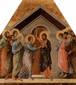 Duccio di Buoninsegna - Bilder Gemälde - Der ungläubige Thoma
