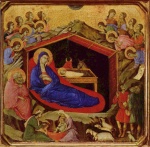 Duccio di Buoninsegna - paintings - Geburt Christi