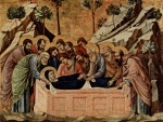 Duccio di Buoninsegna - paintings - Grablegung Marias