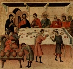 Duccio di Buoninsegna - Peintures - Noces de Cana