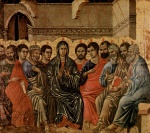 Duccio di Buoninsegna - paintings - Pfingsten