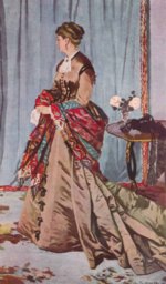 Claude Monet - paintings - Madame Gaudibert