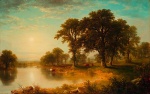 Asher Brown Durand - paintings - Summer Afternoon
