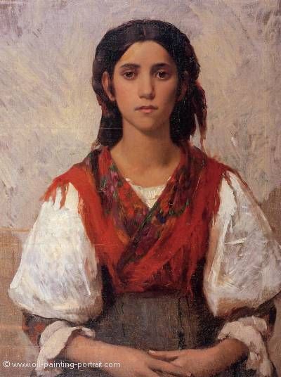 Florentine Flower Girl