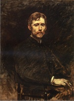 Frank Duveneck - Peintures - Portrait d'Emil Carlson