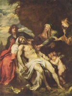 Anthonis van Dyck - paintings - Beweinung Christ
