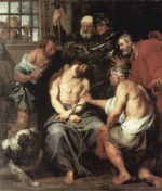Anthonis van Dyck - paintings - Dornenkroenung Christi