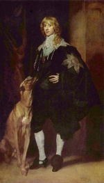 Anthonis van Dyck - Peintures - Portrait de James Stuart (duc de Lennox et Richmond)