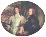 Antoine van Dyck - Peintures - Portrait de Sir Endimion Porter et autoportrait d´ Anthony van Dyck
