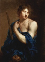 Anthonis van Dyck  - paintings - Selbstportrait als Paris