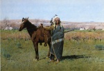 Henry Farny - paintings - Chief Spotted Tail