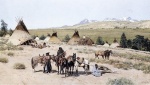 Henry Farny - paintings - Indian Encampment