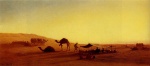 Charles Théodore Frère - Peintures - Un campement arabe