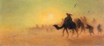 Charles Theodore Frere - paintings - Crossing the Desert