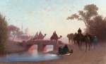 Charles Theodore Frere - paintings - Environs du Caire