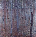 Gustav Klimt - Peintures - Bois de hêtres