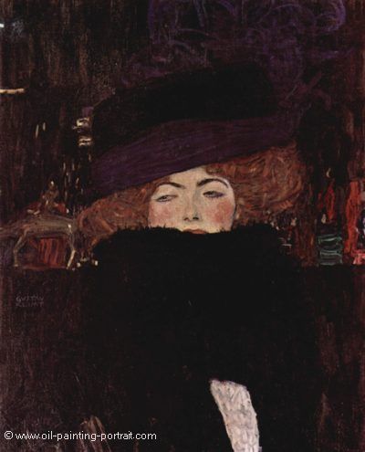 Lady with Hat and Featherboa