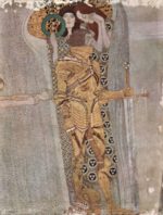 Gustav Klimt - Peintures - La frise Beethoven