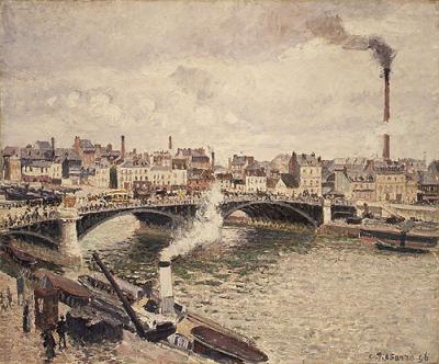Morning (An Overcast Day in Rouen)