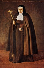 Diego Velázquez  - paintings - Abbess Jeronima de la Fuente