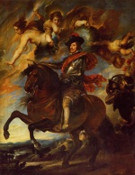 Diego Velazquez  - paintings - Allegorical Portrait of Philip IV