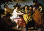 Diego Velázquez  - paintings - Bacchus